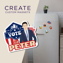 Load image into Gallery viewer, Create your own Custom Magnets Vote For Name with High Quality
