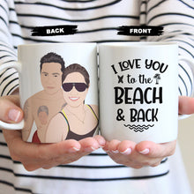 Load image into Gallery viewer, Create your own Custom Stickers for Beach Mug
