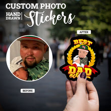 Load image into Gallery viewer, Create your own Custom Stickers for Best Dad Ever
