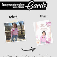 Load image into Gallery viewer, Create your own Custom Stickers for Birthday Girl Card

