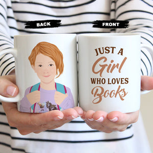 Create your own Custom Stickers for Book Lover Mug