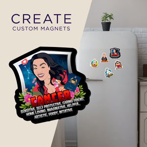 Create your own Custom Magnets for Cancer Zodiac Picture