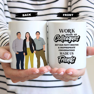 Create your own Custom Stickers for Colleagues Mug