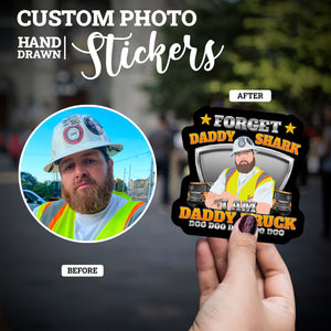 Create your own Custom Stickers for Custom Dad Truck Stickers