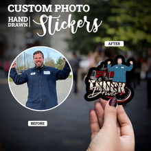 Load image into Gallery viewer, Create your own Custom Stickers for Custom Truck Driver
