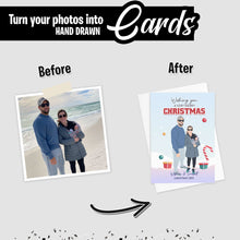 Load image into Gallery viewer, Create your own Custom Stickers for Family Christmas Card
