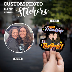 Create your own Custom Stickers for Friendship 
