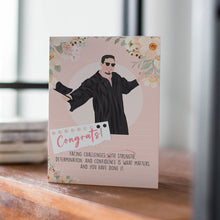 Load image into Gallery viewer, Graduation Card Sticker designs customize for a personal touch
