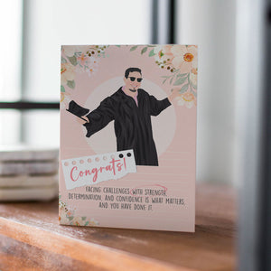 Graduation Card Sticker designs customize for a personal touch