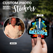 Load image into Gallery viewer, Create your own Custom Stickers for Greatest Grandpa

