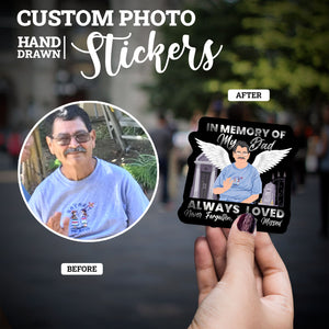 Create your own Custom Stickers for Memorial 
