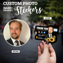 Load image into Gallery viewer, Create your own Custom Stickers for Personalized Small Business Thank You 
