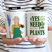 Load image into Gallery viewer, Create your own Custom Stickers for Plant Lady Mug
