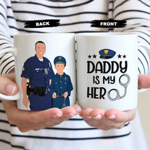 Load image into Gallery viewer, Create your own Custom Stickers for Police Mug
