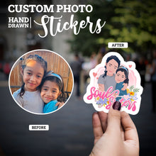 Load image into Gallery viewer, Create your own Custom Stickers for Sisters are Forever
