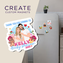 Load image into Gallery viewer, Create your own Custom Magnets for Thank You for Coming Baby Shower Name
