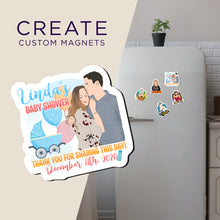 Load image into Gallery viewer, Create your own Custom Magnets for Thank You for Sharing Day Baby Shower
