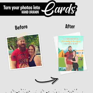 Create your own Custom Stickers for Thank you Card