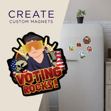 Load image into Gallery viewer, Create your own Custom Magnets for Voting Rocks
