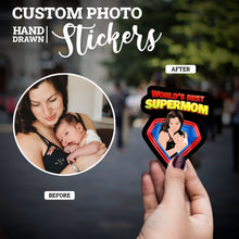Load image into Gallery viewer, Create your own Custom Stickers for World&#39;s Best Mom
