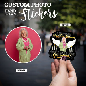 Create your own Custom Stickers for Custom in Memory of 
