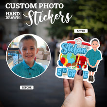 Load image into Gallery viewer, Create your own Custom Stickers 1st Grade Name with High Quality
