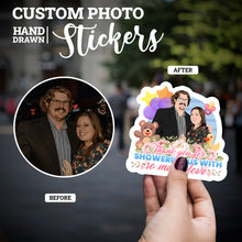 Load image into Gallery viewer, Create your own Custom Stickers Baby Shower Thank you with High Quality
