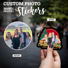 Load image into Gallery viewer, Create your own Custom Stickers Family Christmas Party with High Quality

