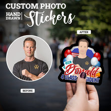 Load image into Gallery viewer, Create your own Custom Stickers For Class President with High Quality
