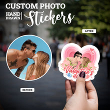 Load image into Gallery viewer, Create your own Custom Stickers Happy Valentines Day High Quality
