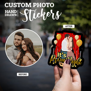 Create your own Custom Stickers Its Prom Night with High Quality