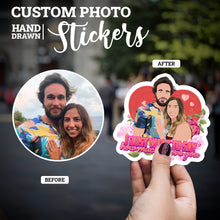 Load image into Gallery viewer, Create your own Custom Stickers Just Want to say I love you High Quality
