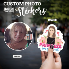 Load image into Gallery viewer, Create your own Custom Stickers Princess on Board with High Quality
