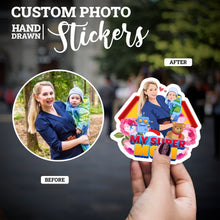 Load image into Gallery viewer, Create your own Custom Stickers Super Mom High Quality
