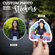 Load image into Gallery viewer, Create your own Custom Stickers Thank You for Coming Adult Birthday with High Quality
