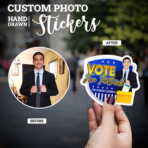Create your own Custom Stickers Custom Campaign Stickers with High Quality