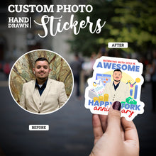 Load image into Gallery viewer, Create your own Custom Stickers Working with You Is Awesome with High Quality
