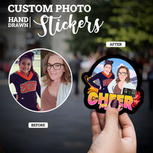 Load image into Gallery viewer, Create your own Custom Stickers for Cheer Mom
