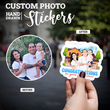 Load image into Gallery viewer, Create your own Custom Stickers for Congratulations on New Home
