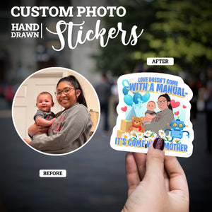 Create your own Custom Stickers for Custom Daughter and Mom