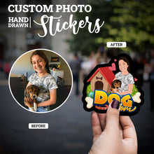 Load image into Gallery viewer, Create your own Custom Stickers for Dog Mom
