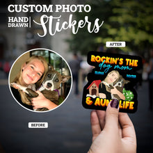 Load image into Gallery viewer, Create your own Custom Stickers for Family Dog Mom
