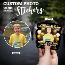 Load image into Gallery viewer, Create your own Custom Stickers for Graduation Party Invitation
