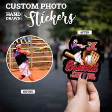 Load image into Gallery viewer, Create your own Custom Stickers for It&#39;s ok if you don&#39;t like Baseball
