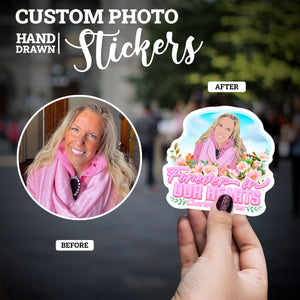 Create your own Custom Stickers for Memorial