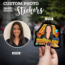 Load image into Gallery viewer, Create your own Custom Stickers for Mom by Day Gamer by Night

