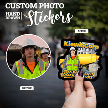 Load image into Gallery viewer, Create your own Custom Stickers for Name &amp; Address Truck
