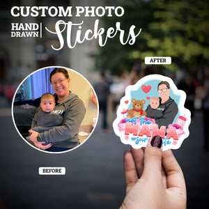 Create your own Custom Stickers for Personalized Surrogate Mother