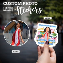 Load image into Gallery viewer, Create your own Custom Stickers for Please Join Us to Celebrate Graduation
