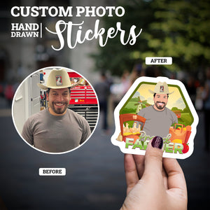 Create your own Custom Stickers for Proud Farmer